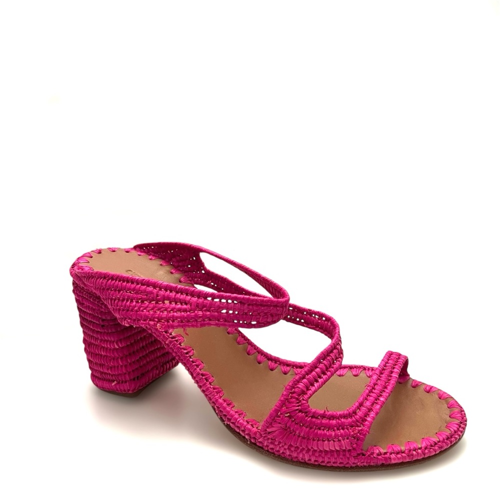 Pink Strappy Sandals